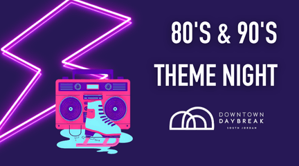 80's & 90's Theme Skate Night- Grid Image